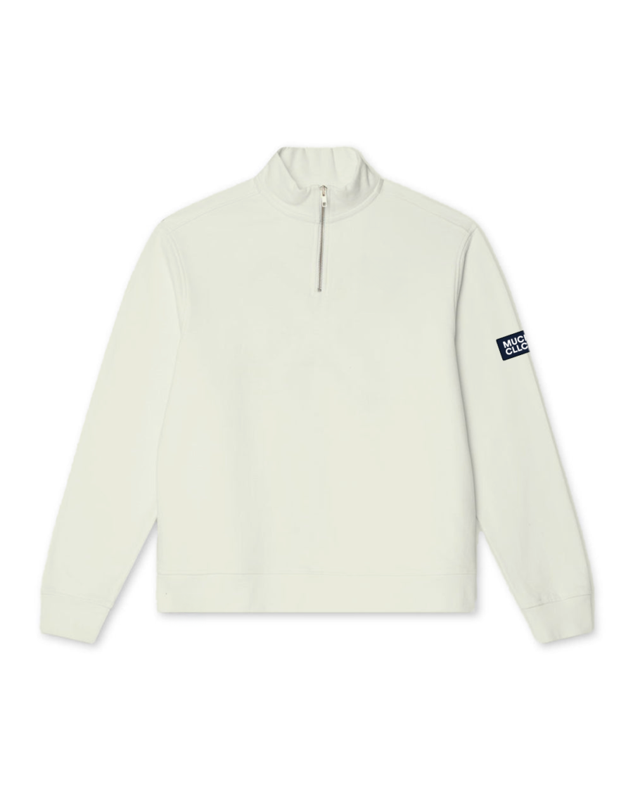 Halfzip blanca