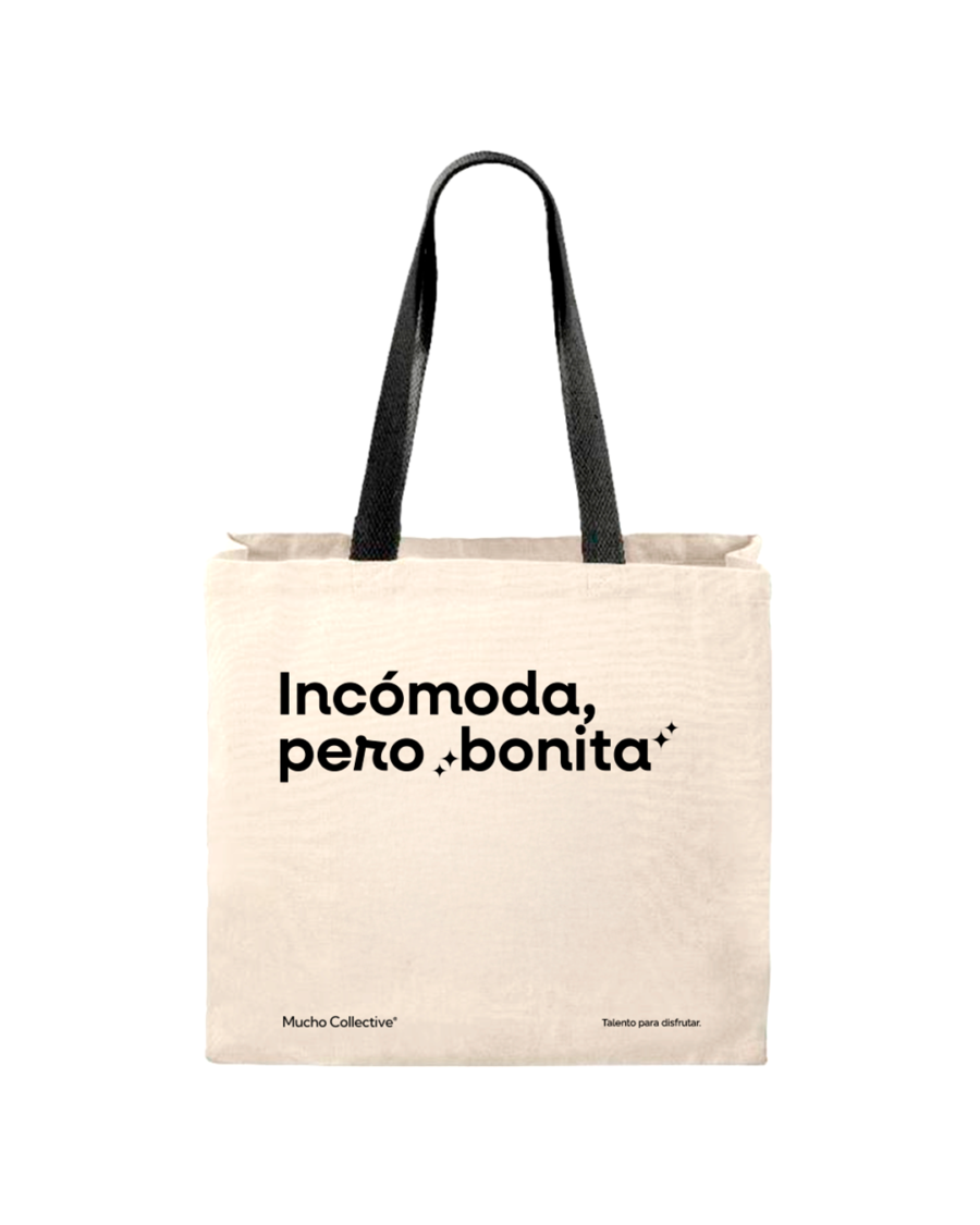 Totebag incómoda pero bonita
