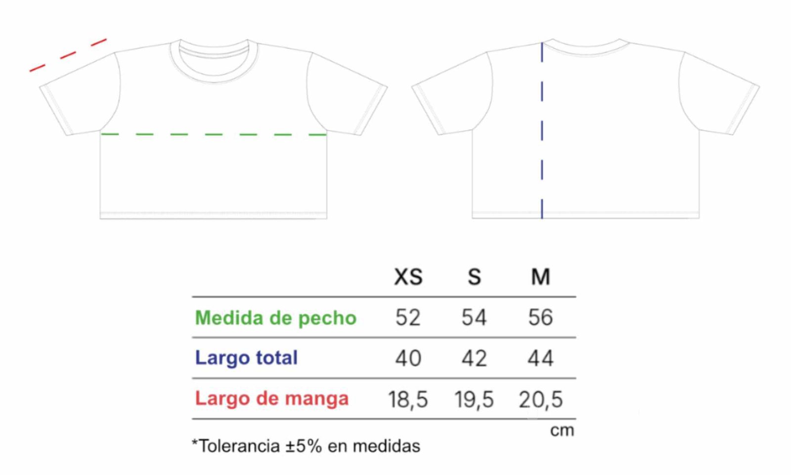 Guía de Tallas